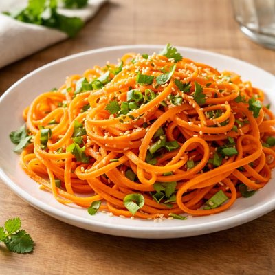 Carrot noodles