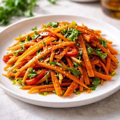 Carrot stir-fry