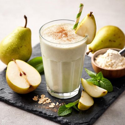 Casein shake pear