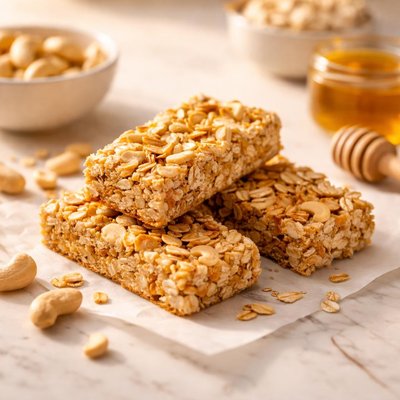 Cashew cereal bar