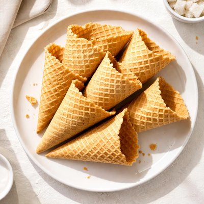 Casquinha para sorvete