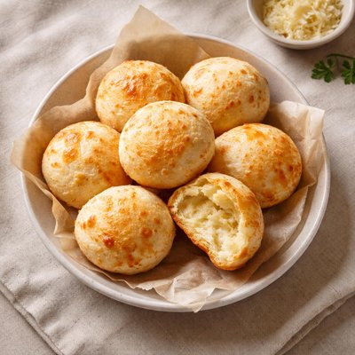 Cassava bread with cheese