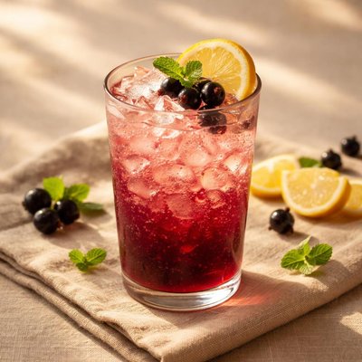 Cassis soda