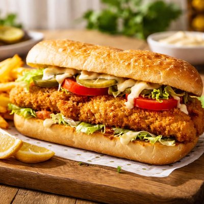 Catfish po boy