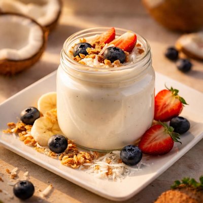 Catgedral cove coconut yoghurt