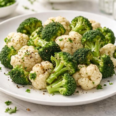 Cauliflower and broccoli mix