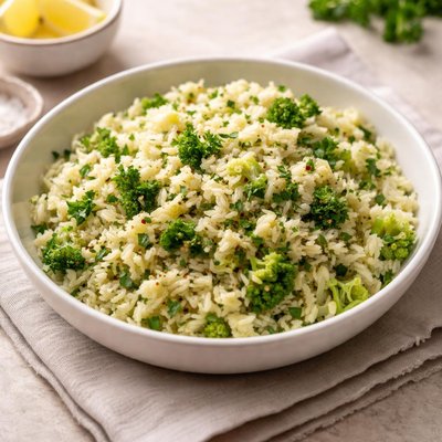 Cauliflower and broccoli rice
