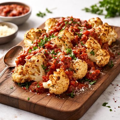 Cauliflower and marinara