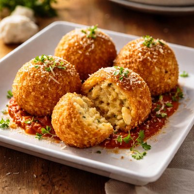 Cauliflower arancini