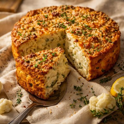 Cauliflower cake