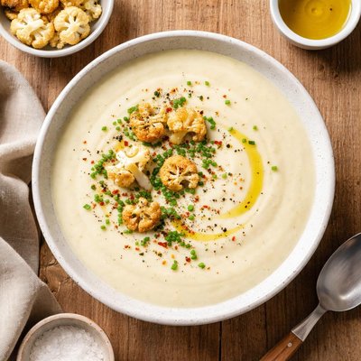 Cauliflower cold soup