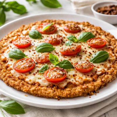 Cauliflower crust pizza