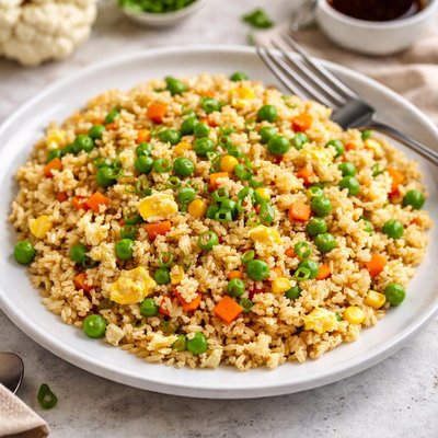 Cauliflower fried rice