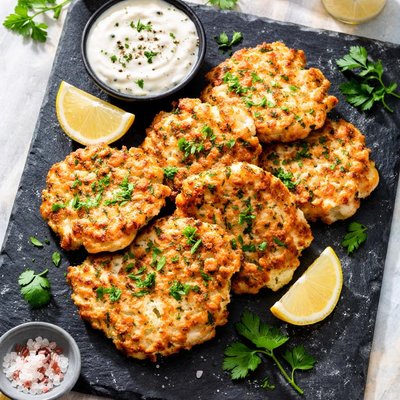 Cauliflower fritters