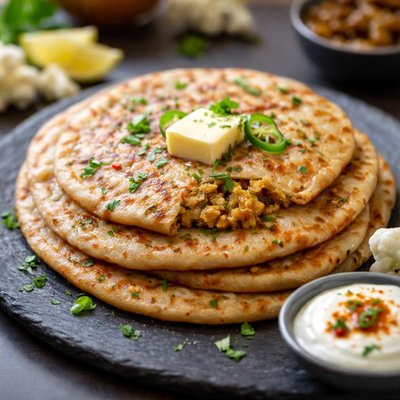Cauliflower parantha