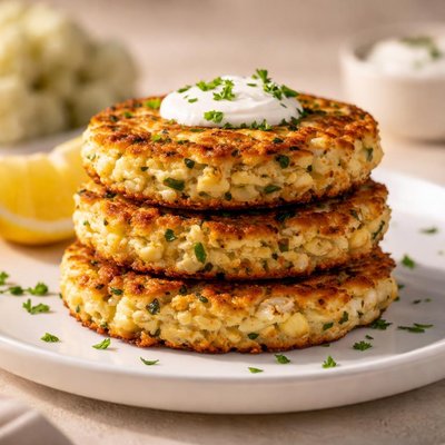 Cauliflower patty