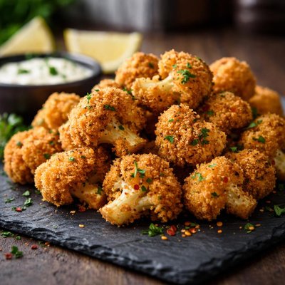 Cauliflower poppers
