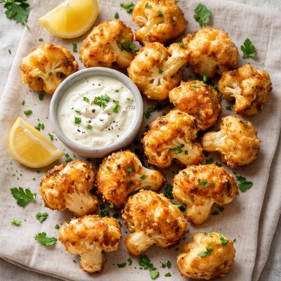 Cauliflower puffs