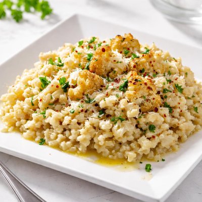 Cauliflower risotto