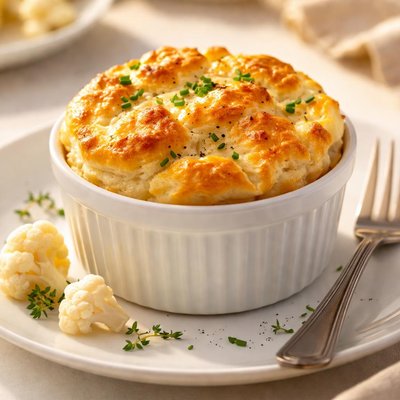 Cauliflower souffle
