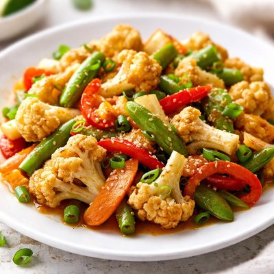 Cauliflower stir fry