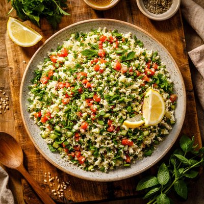 Cauliflower tabbouleh
