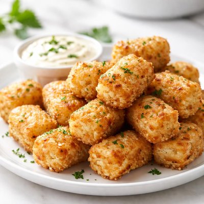 Cauliflower tater tots