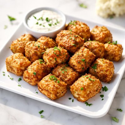 Cauliflower tots