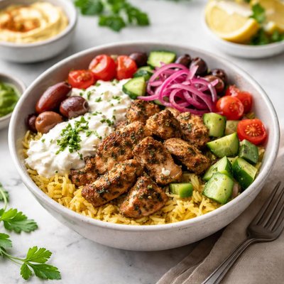 Cava chicken and rice