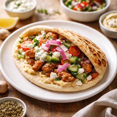 Cava garlic pita