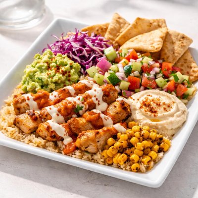 Cava harissa avocado bowl