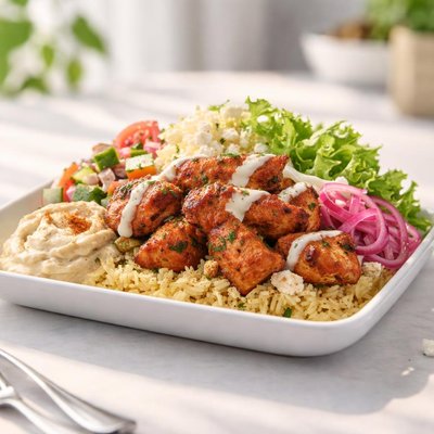 Cava hot harissa chicken