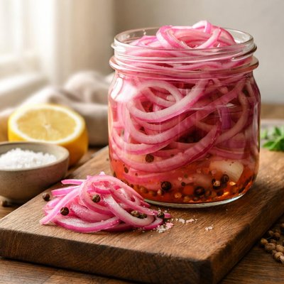Cava pickled onions