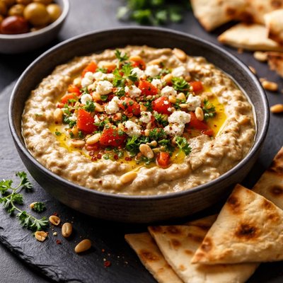 Cava roasted eggplant dip