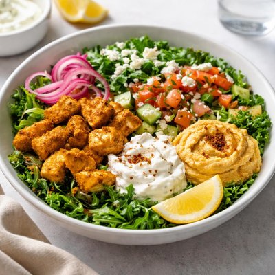 Cava spicy greens bowl