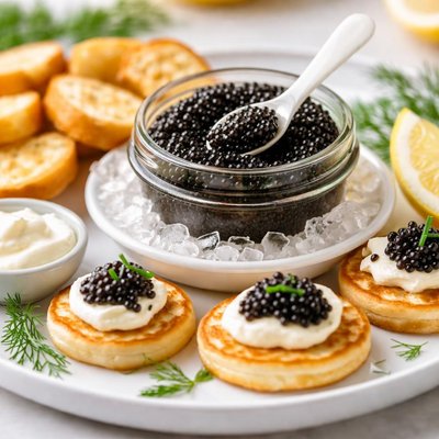 Caviar spread
