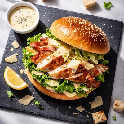 Ceaser chicken sandwich