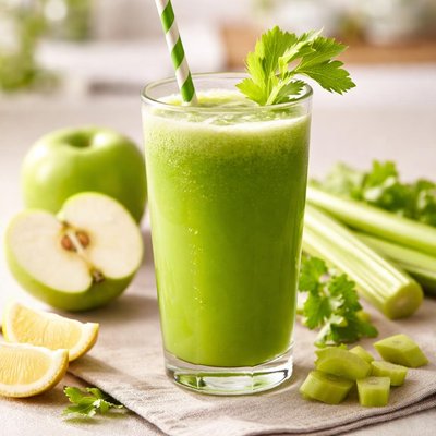 Celery apple juice