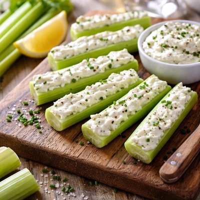 Celery cream cheese