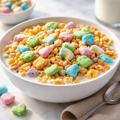 Cereal with marshmallows