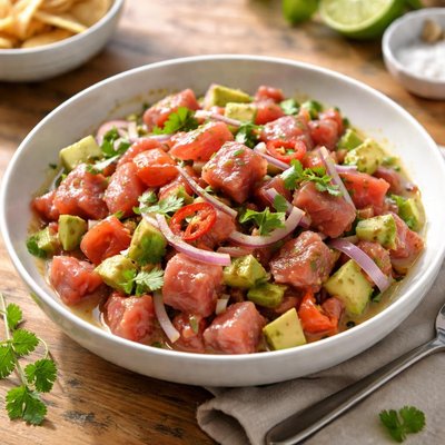 Ceviche de atun