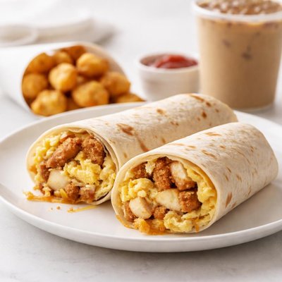 Cfa breakfast burrito meal