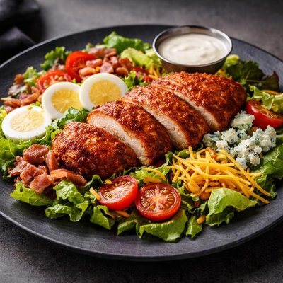 Cfa cobb salad with spicy filet
