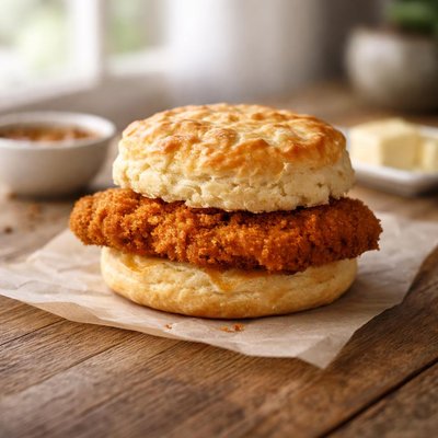 Cfa spicy chicken biscuit