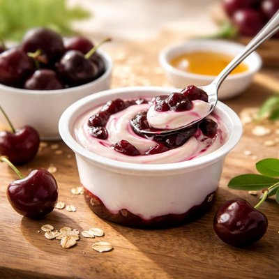 Chaboni greek yogurt black cherry
