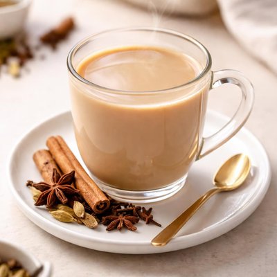 Chai with milk