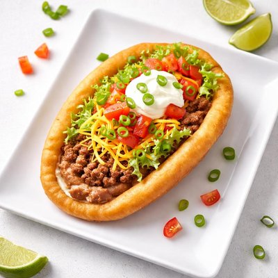 Chalupa bean from taco bell