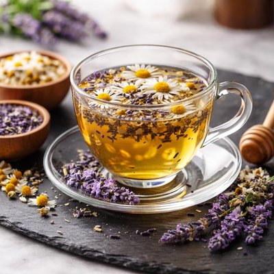 Chamomile lavender tea