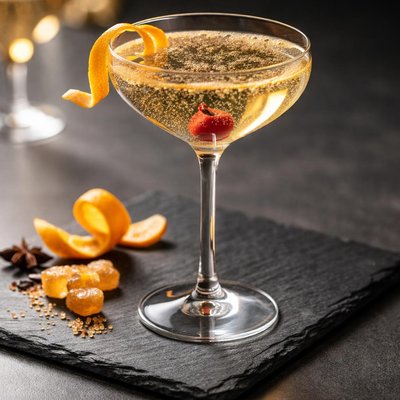 Champagne cocktail