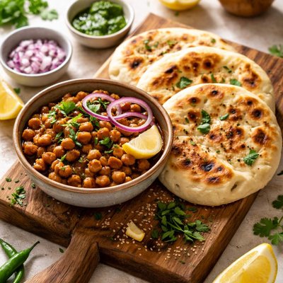 Chana kulcha